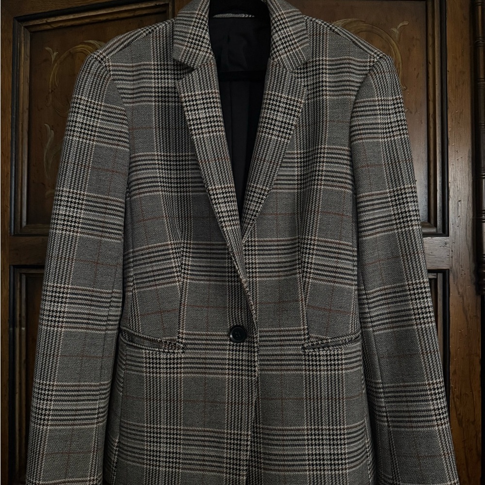 Express Women's Plaid Blazer